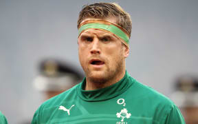 Jamie Heaslip in New Zealand, 2013.
