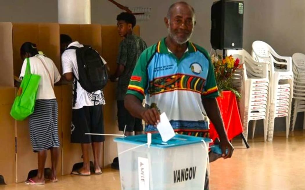 thumbnail_A polling station in Nouméa for Vanuatu’s snap elections on Thursday 16 January 2025 – PHOTO X Ban McKay