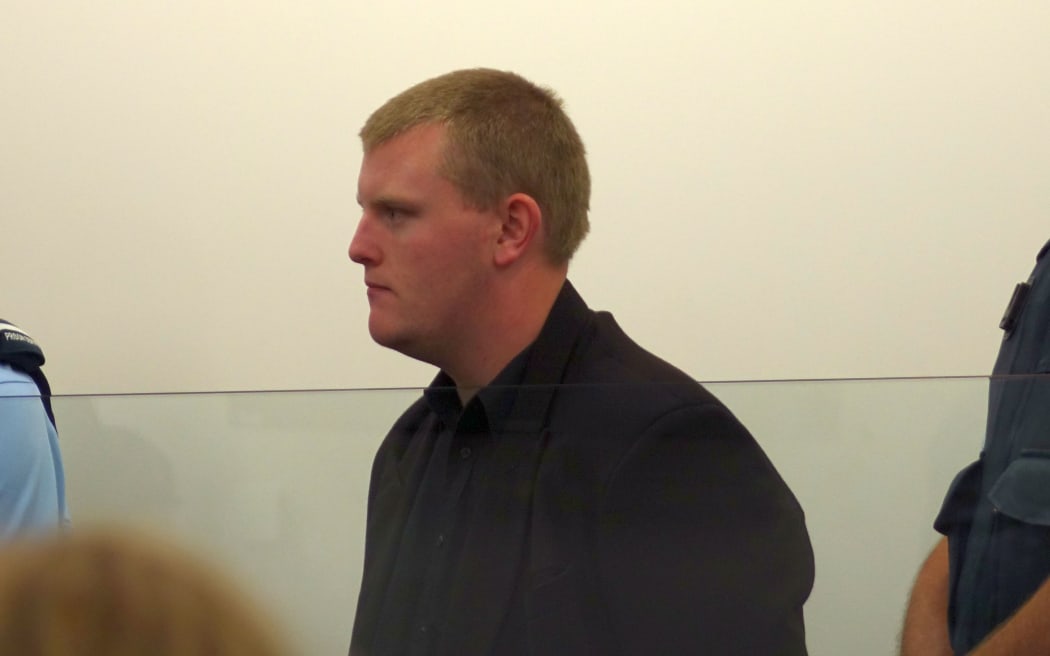 Shay Richards in the Dunedin High Court.