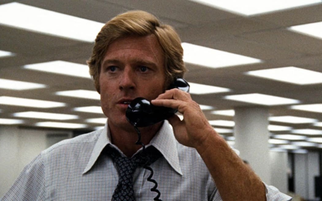 Robert Redford in the 1976 film All the President's Men.