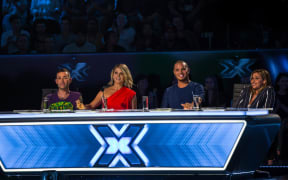 X Factor NZ judges Shelton Woolwright, Natalie Bassingthwaighte, Stan Walker and Melanie Blatt.