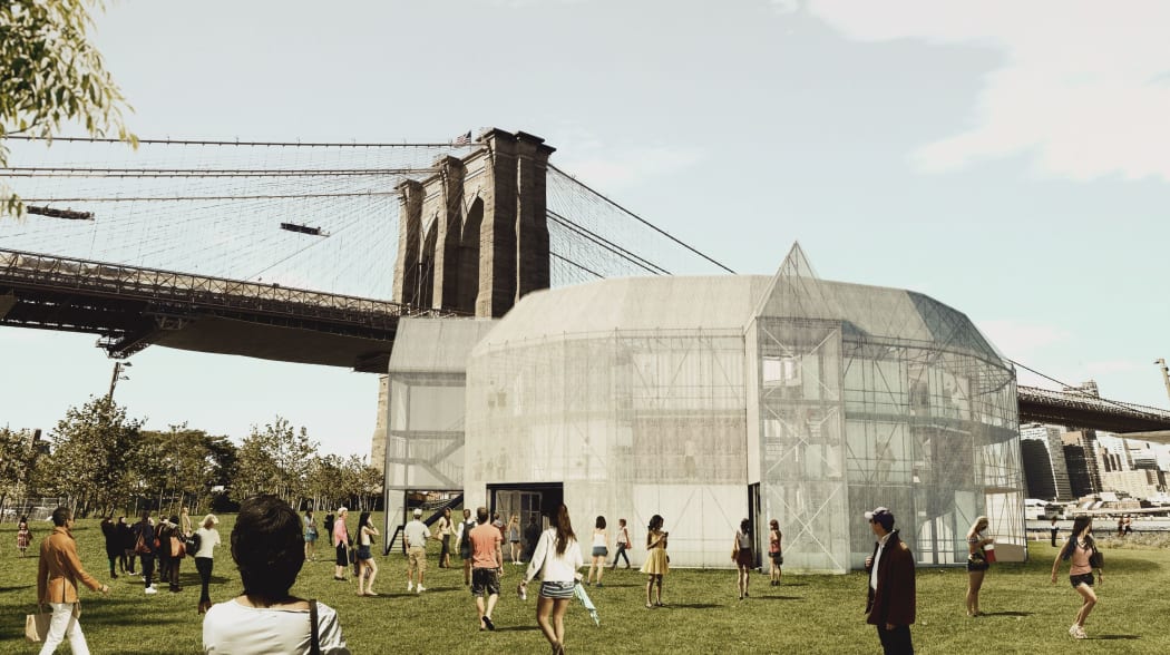 Shakespeare's Container Globe - artist's impression