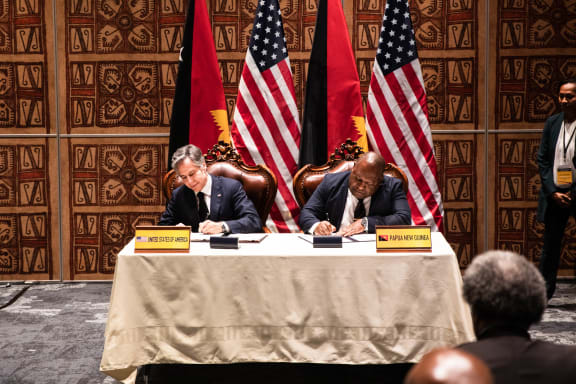 Signing of the US PNG pact