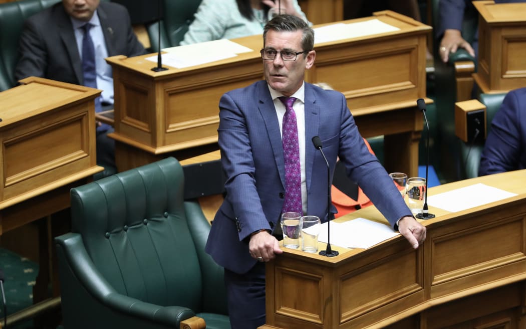 National MP Michael Woodhouse in the House
