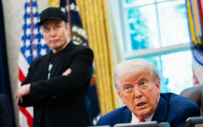 File photo. US President Donald Trump speaks during a news conference with Elon Musk in the Oval Office of the White House in Washington, DC, on 30 May, 2025.