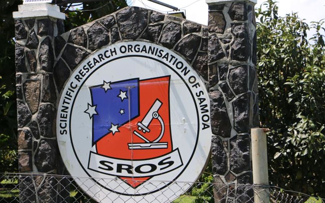 Scientfic Research Organisation of Samoa.