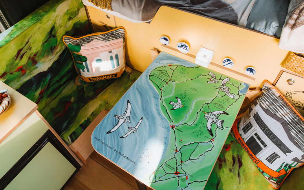 Vallery Interior Table top illustration by artist Locke Pikah
