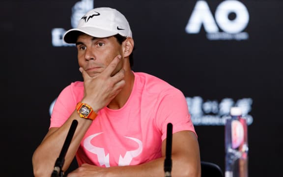 Rafael Nadal. Spanish tennis player.