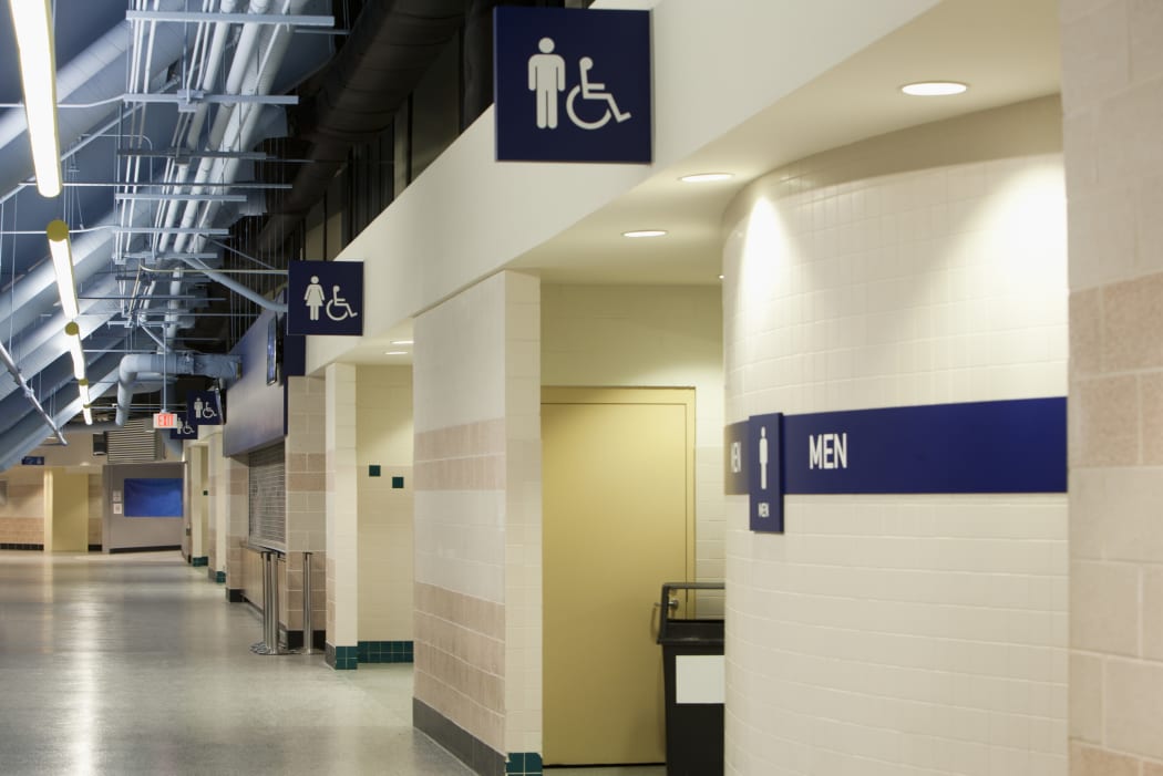 Corridor in stadium