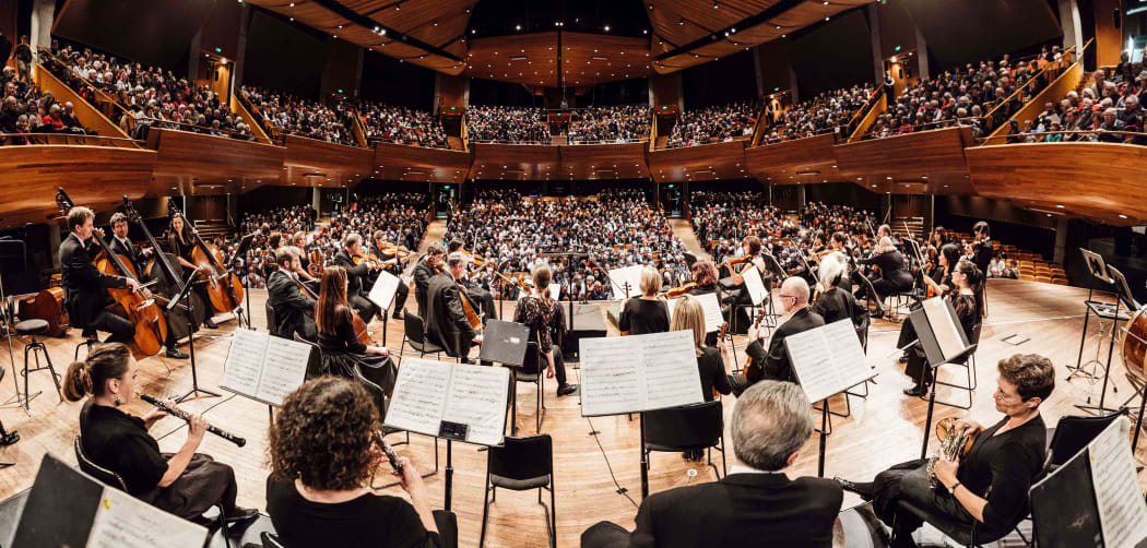Orchestra Wellington in the Michael Fowler Centre
