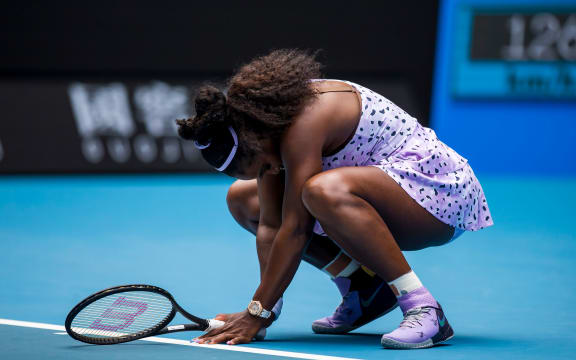 US tennis player Serena Williams.