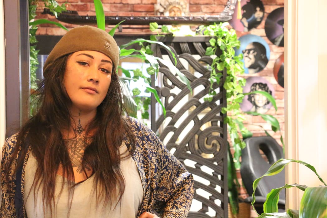 Pip Hartley started her apprenticeship in taa moko back in 2002.