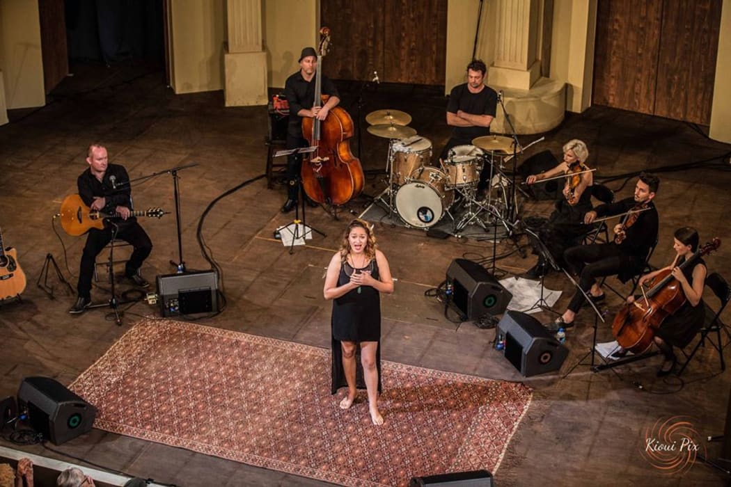 Maisie Rika performs at Play On