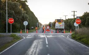 Emergency services responded to the incident between Newtons Road and Dawsons Road in Templeton this afternoon.