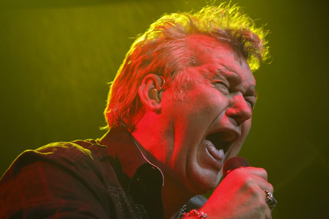 Jimmy Barnes performs on stage at the Enmore Theatre in Sydney in 2009.