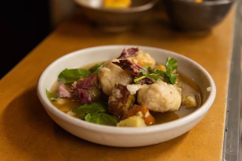 Boil up served at Everybody Eats