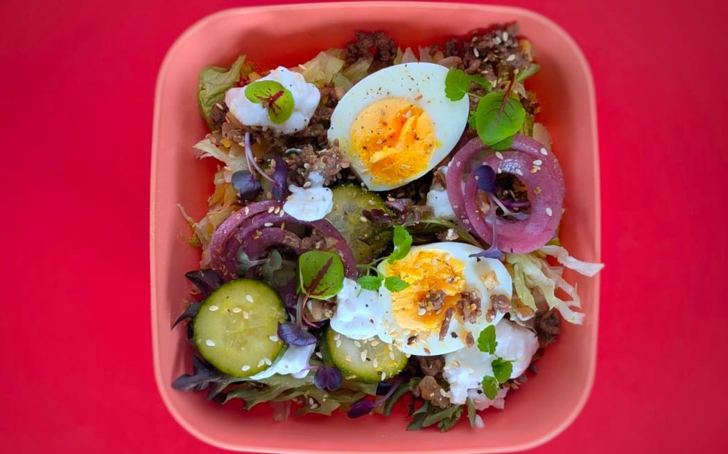 Boost Mac Salad by Bridget Foliaki-Davis