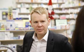 Chris Hipkins at Auckland City Mission