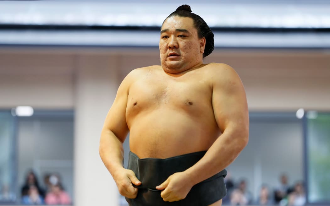 Former sumo grand champion Harumafuji.