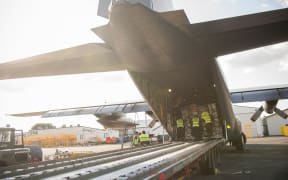 A New Zealand Defence Force C-130 Hercules is on its to Fiji.