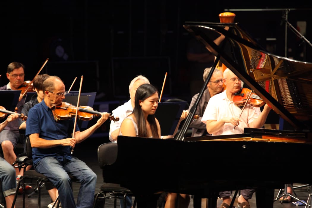 Siyu Sun at the National Concerto Competition