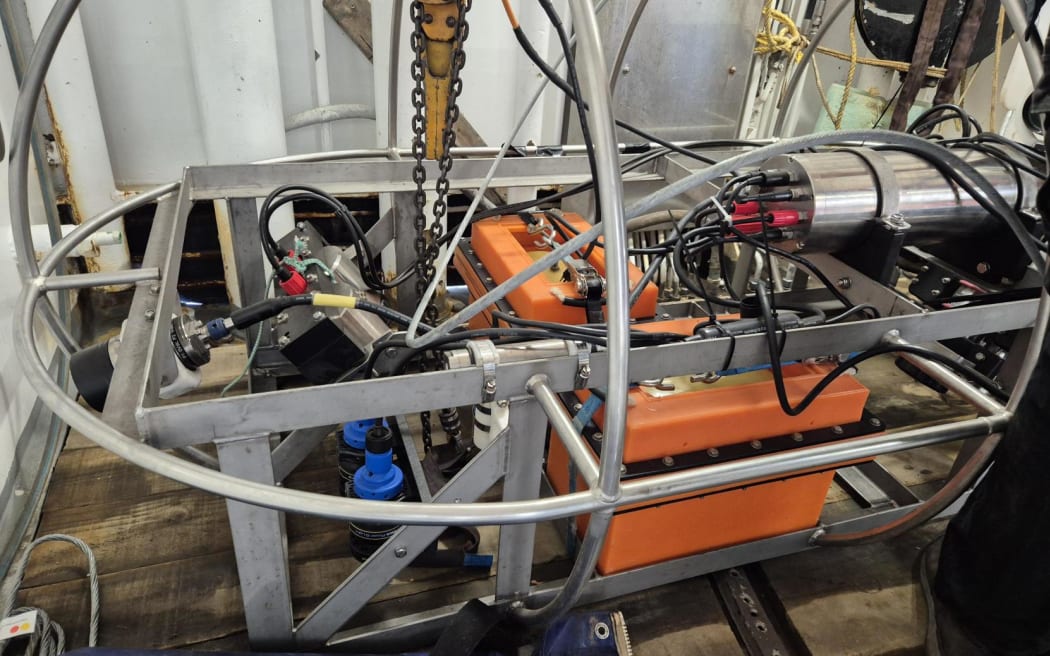 A precision camera to help scientists map the sea floor.