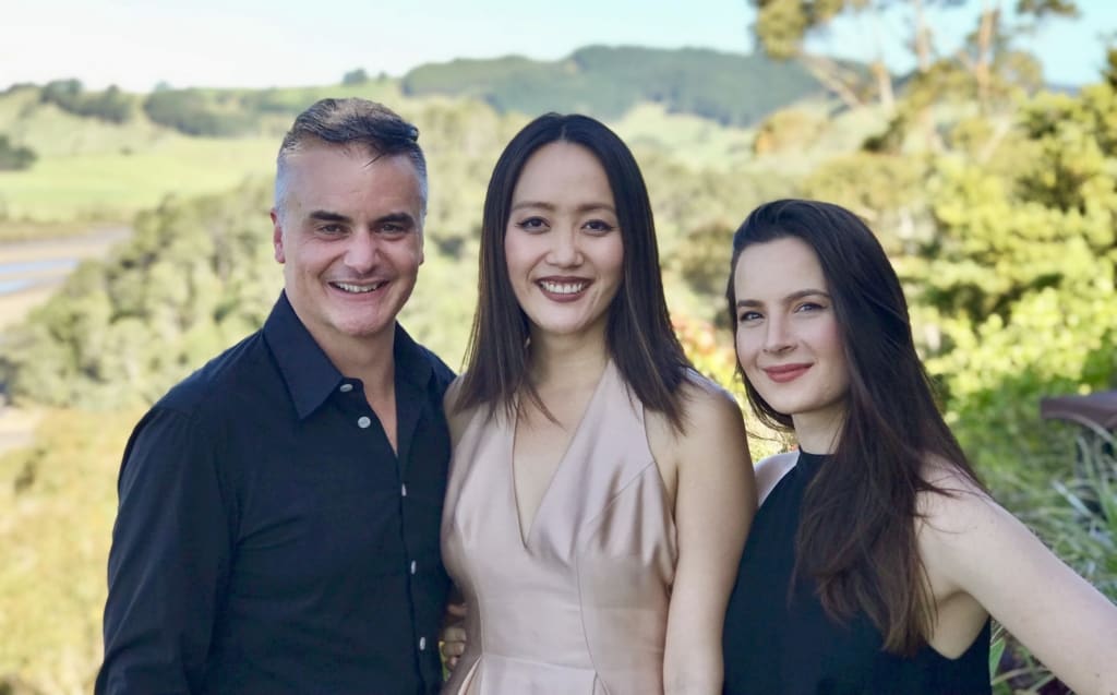NZTrio's Ashley Brown, Somi Kim and Amalia Hall