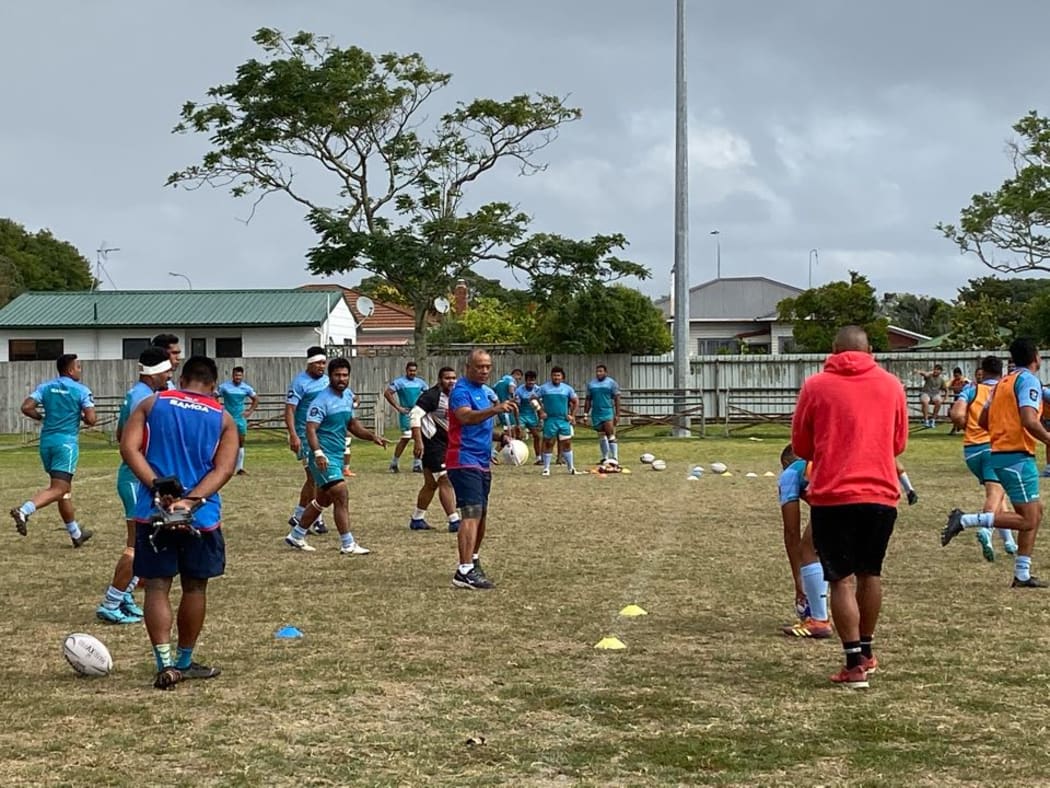 Manumā Samoa trained in Auckland for two weeks before flying to Perth.
