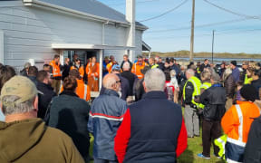 A large crowd turned out for the open day.