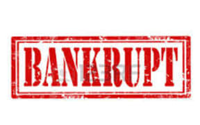 bankrupt