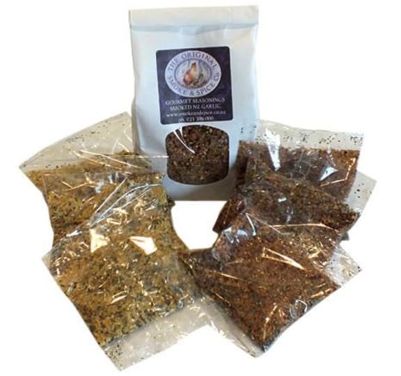 Seasonings made by the Original Smoke & Spice Co