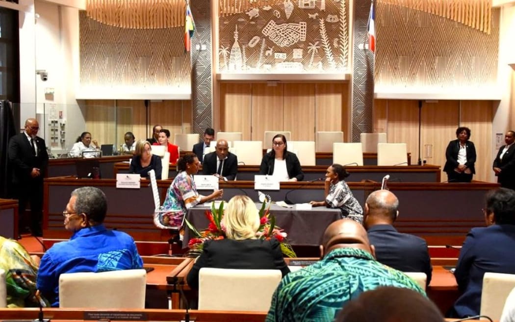 New Caledonia's Congress voting in a new government
