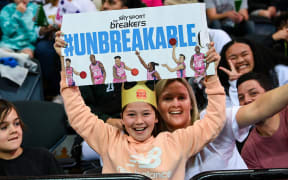 Breakers fans and supporters.