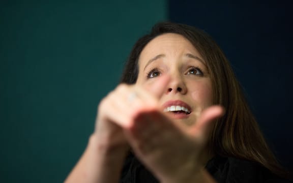 Sign Language interpreter Kelly Hodgins