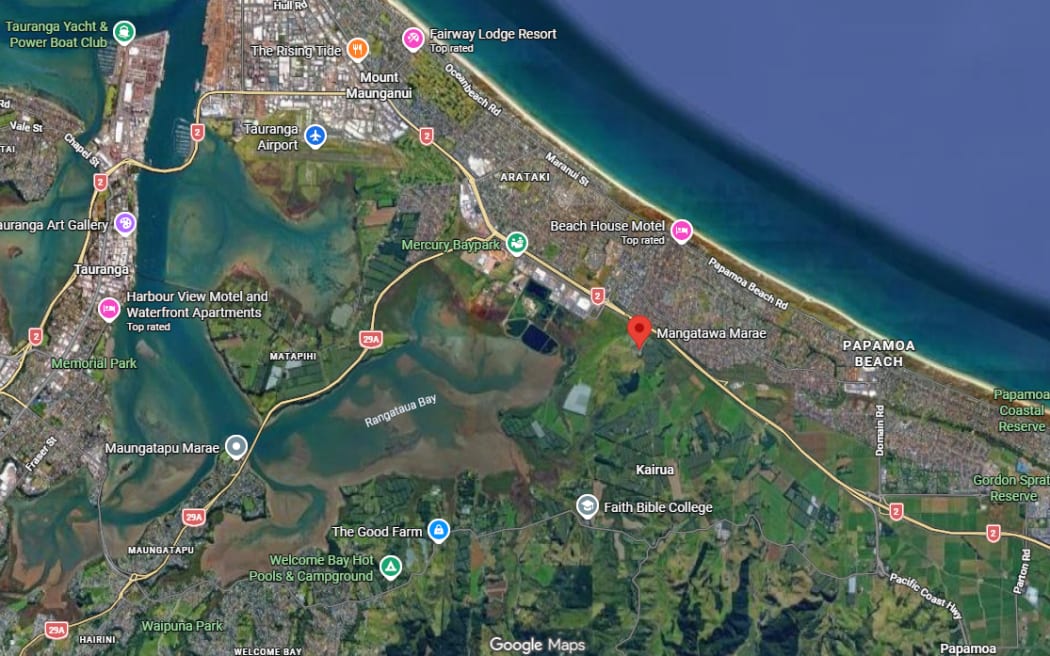 Residents near the southern end of Truman Lane, which includes the Mangatawa Marae and Papakāinga housing up to State Highway 2, have been evacuated.