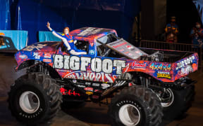 Rebecca Schnell is an emergency room nurse from St. Louis with a surprising side hustle: she drives the 5-tonne Monster Truck for Bigfoot.