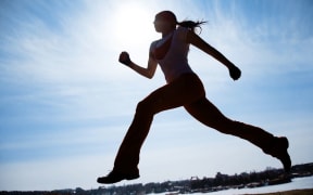 Female runner.