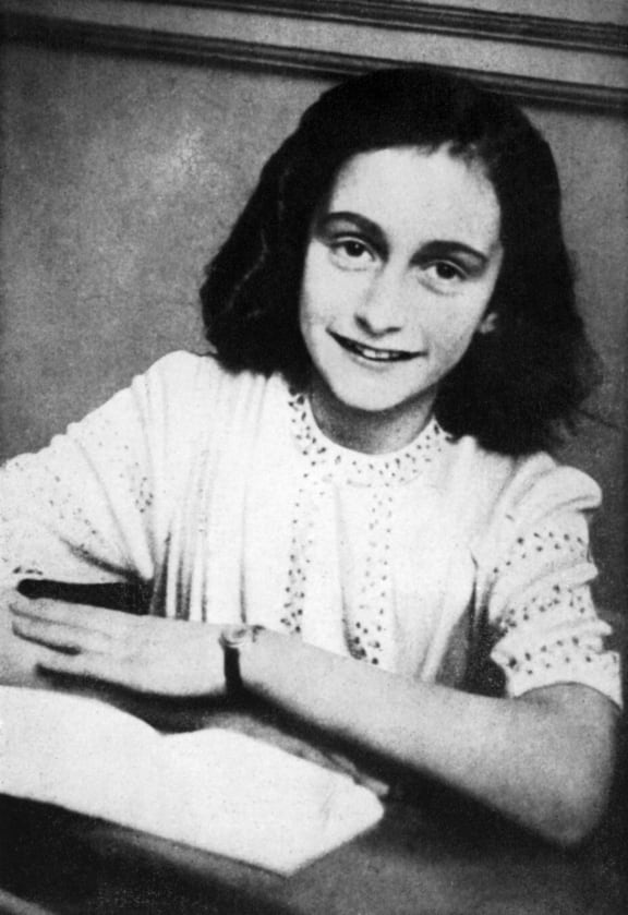Anne Frank, in a photograph taken in early 1942.