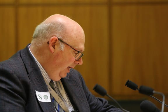 Ministry of Health's Dr Stewart Jessamine answers questions on a petition to reform the law on access to medicinal cannabis.