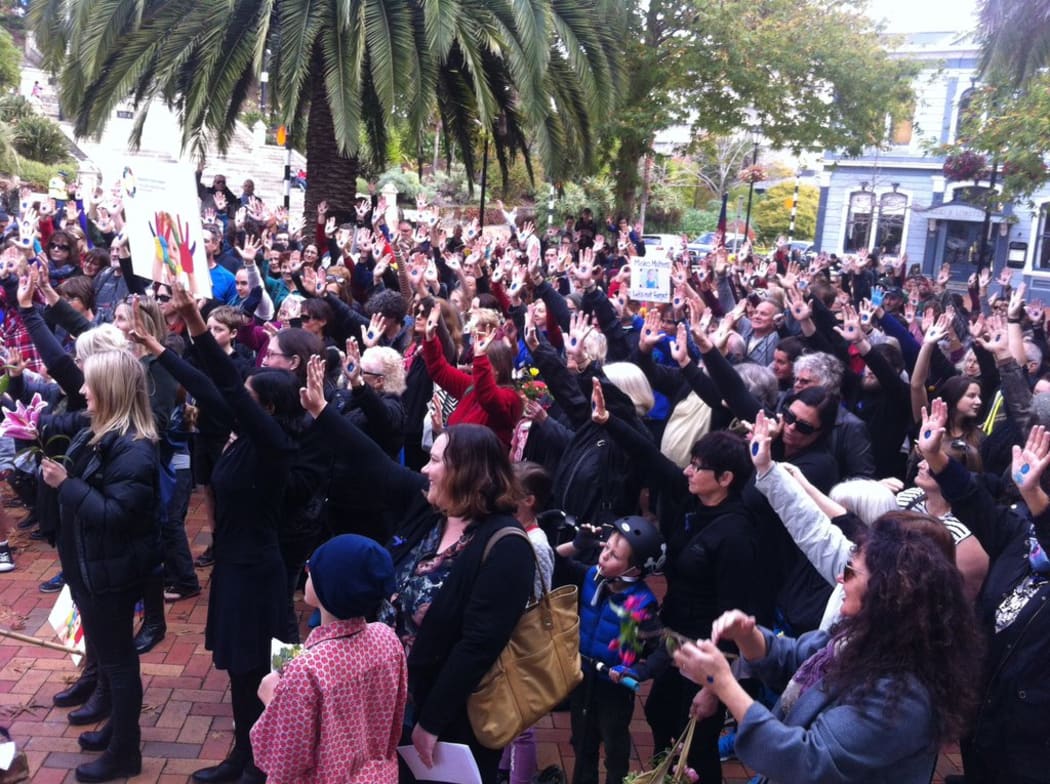 Marches are being held in five centres throughout New Zealand this afternoon after the death of three year old Taupō boy Moko Rangitoheriri last year.