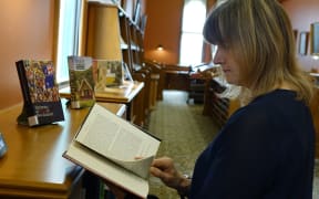 Barbara McPhee, manager of the Parliamentary Library.