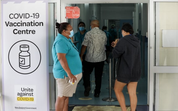 Covid-19 vaccine uptake in Cook Islands.