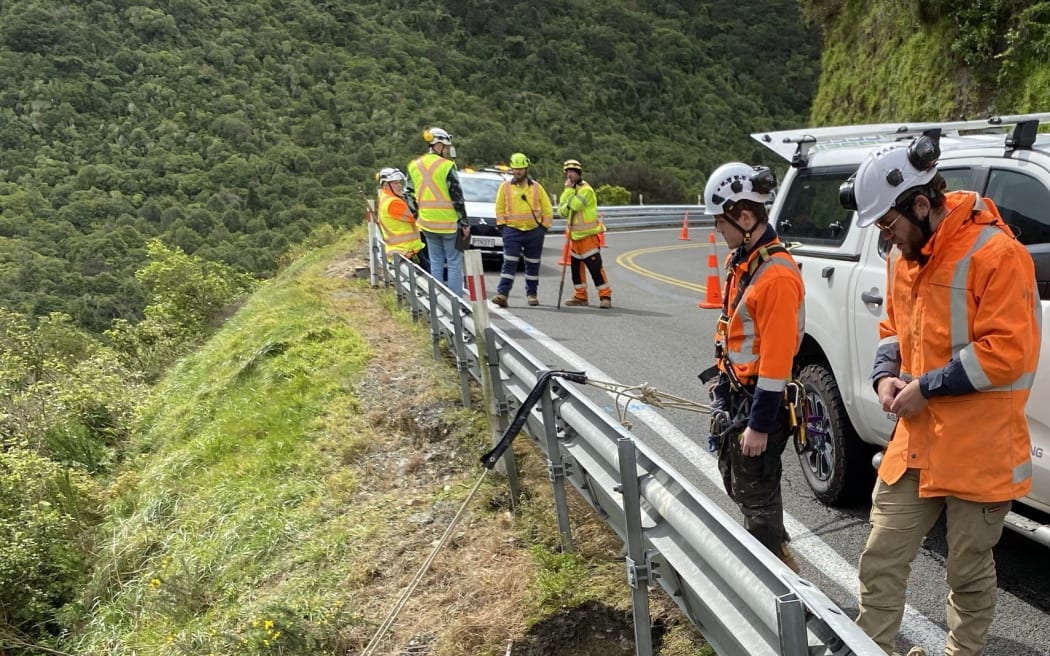 SH2 Remutaka Hill underslip site.