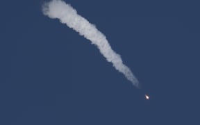 The two-man crew of a Soyuz rocket made a successful emergency landing after an engine problem on lift-off to the International Space Station.