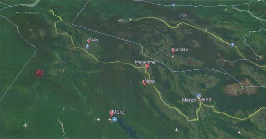 The 7.5 earthquake of 26 February 2018 struck in Hela province, around 33 kilometres southwest of the provincial capital Tari.