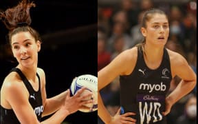 Karin Burger and Kate Heffernan have both proven themselves at wing defence for the Silver Ferns.