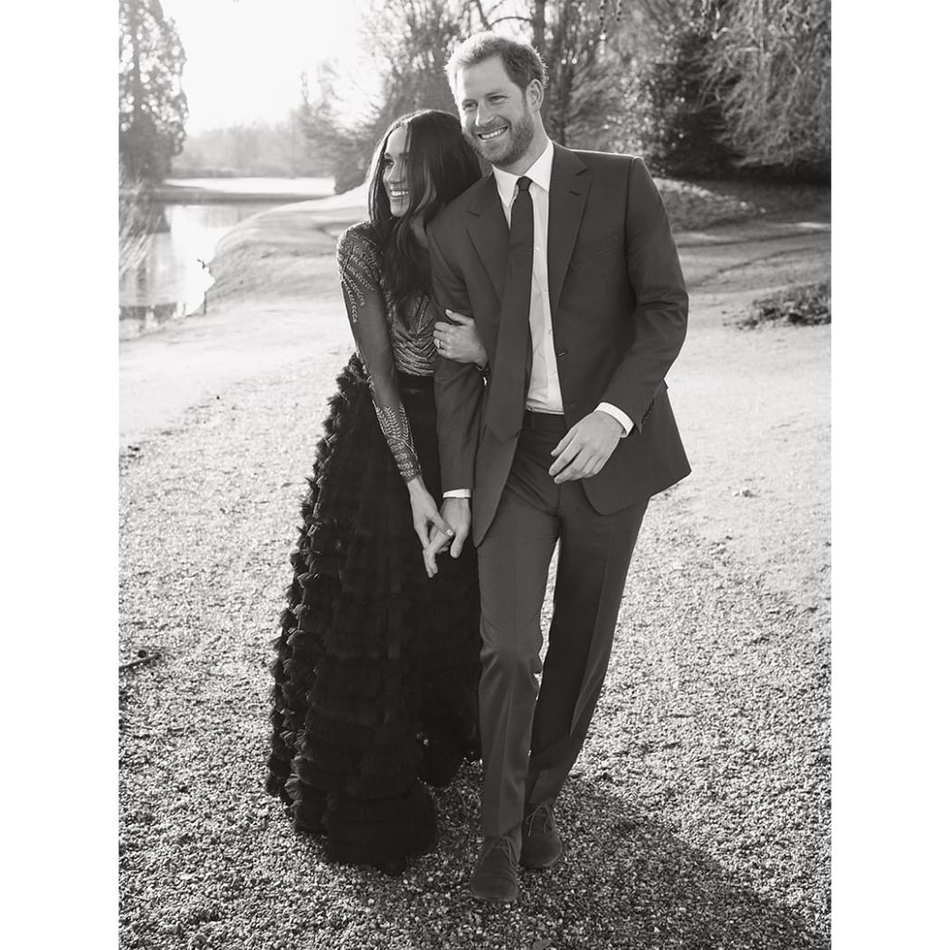 Official photographs to mark the engagement of Prince Harry and Meghan Markle have been released by Kensington Palace.Official photographs to mark the engagement of Prince Harry and Meghan Markle have been released by Kensington Palace.