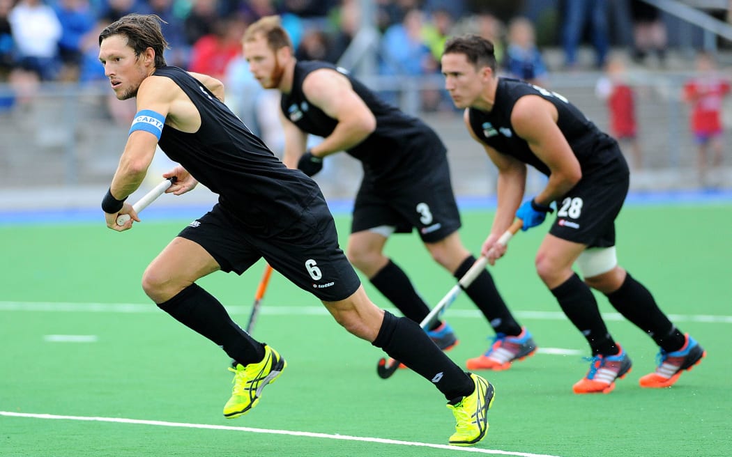 Black Sticks on the charge led by captain Simon Child