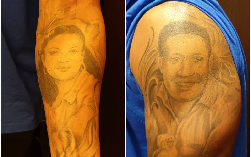 All Black Ardie Savea's tattoos of his mum and dad