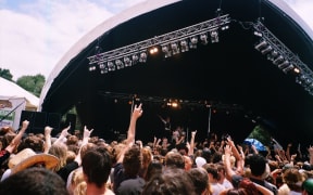The Checks rock Big Day Out 2008.